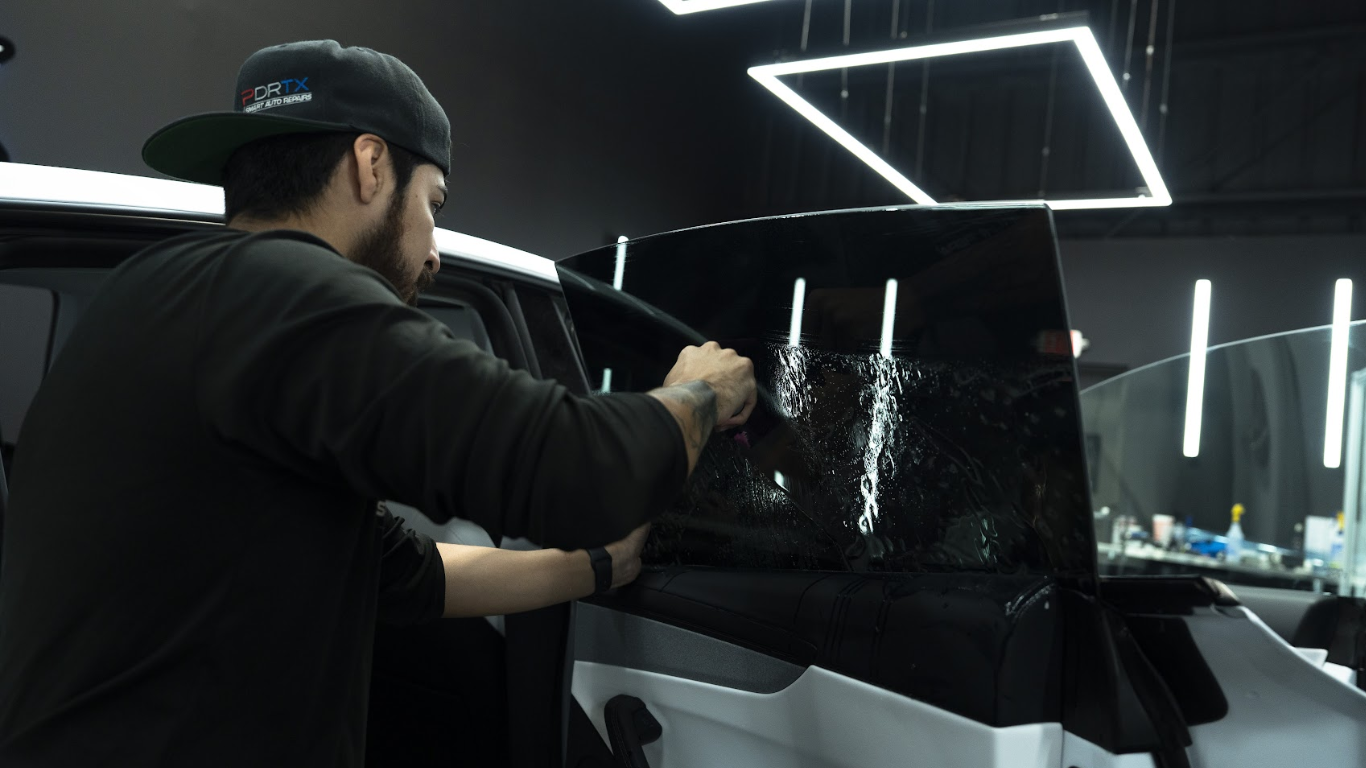Window tinting installation prosper tx